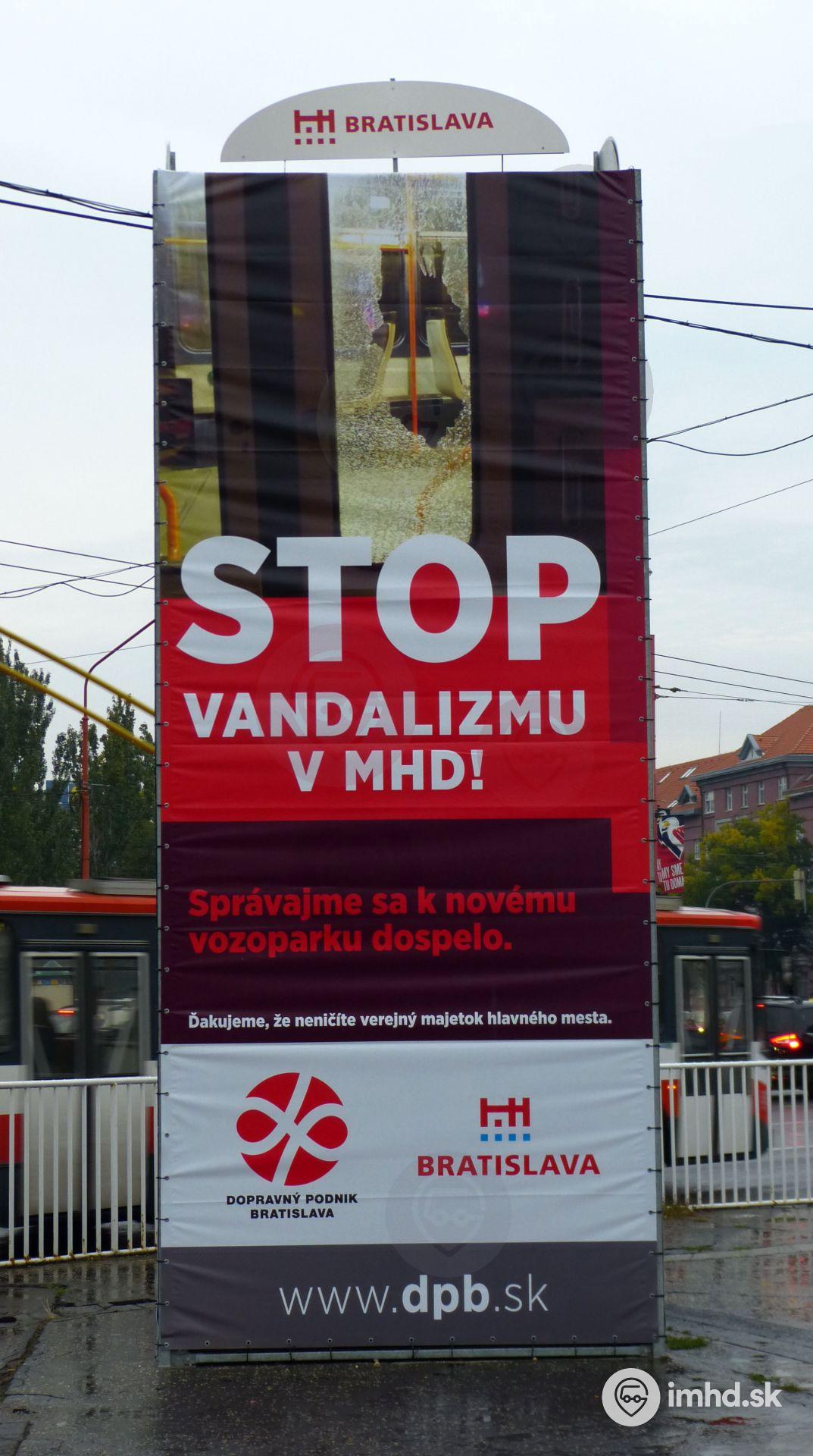 Kampaň DPB proti vandalizmu