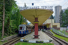 Sezónna prevádzka električky Trenčianska Teplá - Trenčianske Teplice (1.5. – 1.9.2024)